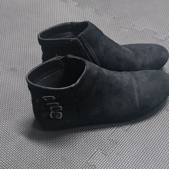 Black Ankle Booties - Picture 2 of 4